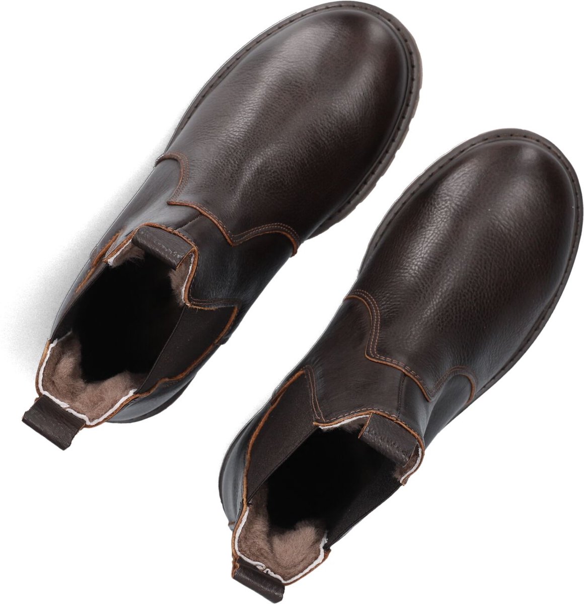 Bisgaard Neel Lamb Boots Jongens - Bruin - Maat 35