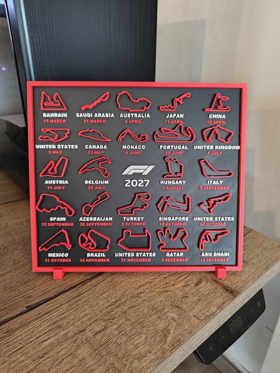 F1 TrackTracer 2027 - Formule1 Race Kalender