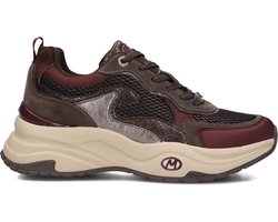 Mexx Palma Ora Sneakers - Dames - Bruin - Maat 39