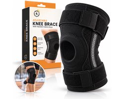 Twenty4seven® Kniebrace Verstelbaar met Baleinen - Knieband en Kniebandage voor Sport - Brace bij Artrose en Meniscus - Knie Ondersteuning voor Dames en Heren