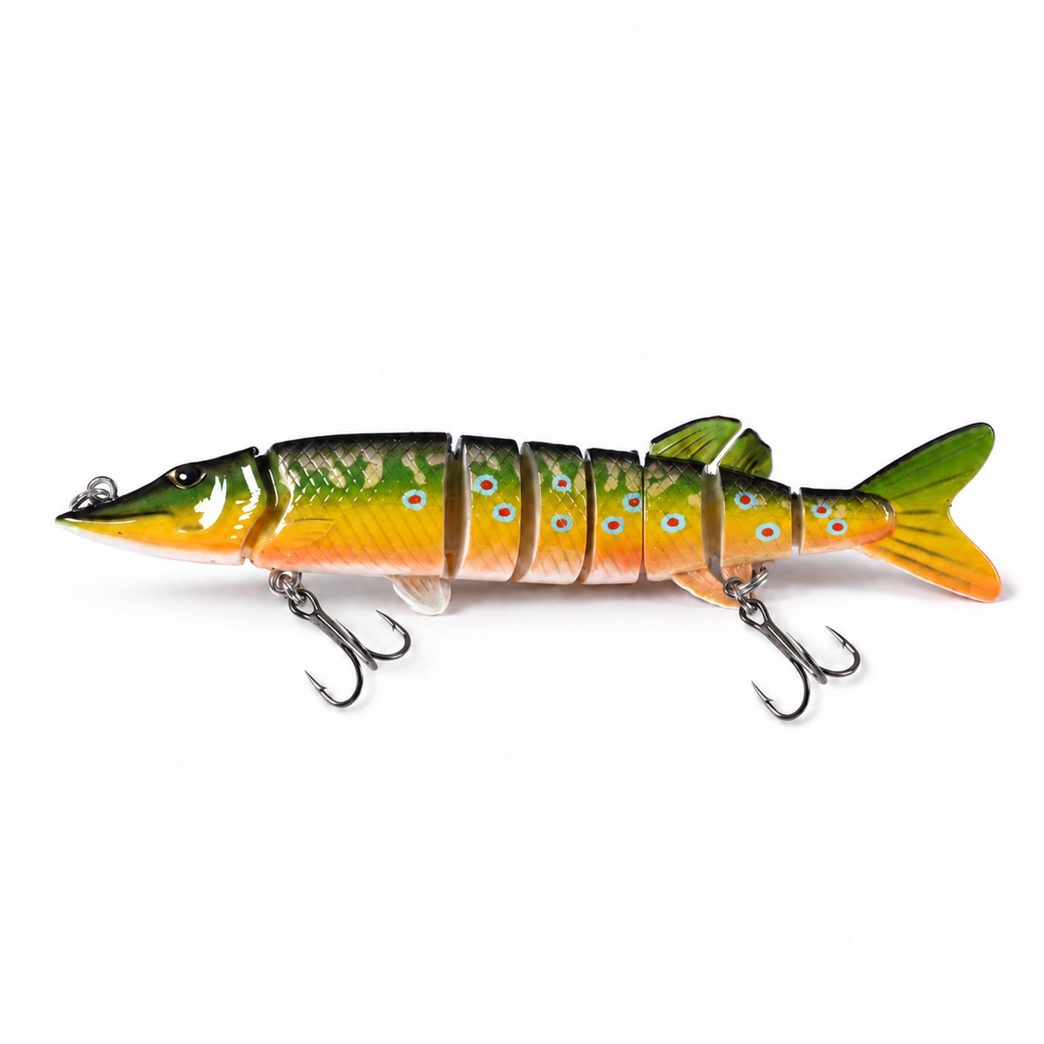 S&D | Snoek kunstaas 20 cm / 67g - 8-delige XL swimbait - Geel