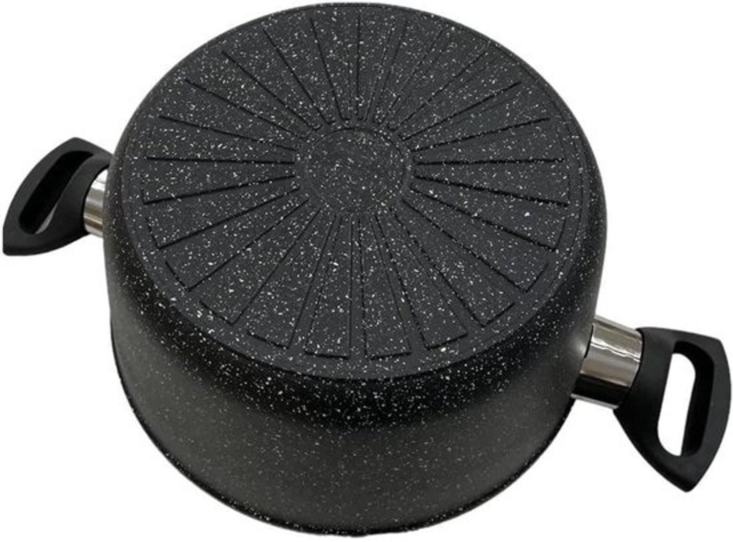 Steelpan - Kookpan - Maaltijden Bereiden - Aluminium Materiaal - 24 cm - Grijs