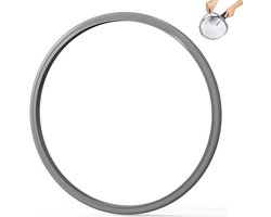 Afdichtring Snelkookpan - Reserveafdichting Keuken - Koken met Druk - Hittebestendige Silicagel - 22 cm - Grijs