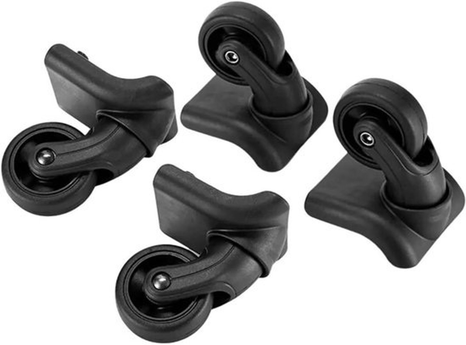 Kofferwielen Reservewielen - Bagagerollen Zwenkwielen - Reizen Organiseren - 360 Graden Rotatie - 108 x 74 cm - Wit