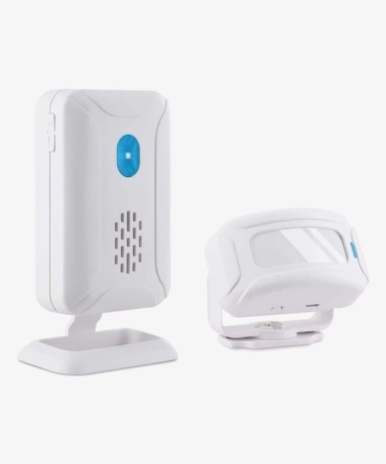 Entreemelder met Beweging Detector - Toegangsmelder - Doorgangsmelder - Geschikt Voor Winkels – Bewegingsmelder Met Sensor - Plug & Play - wit — afbeelding 3