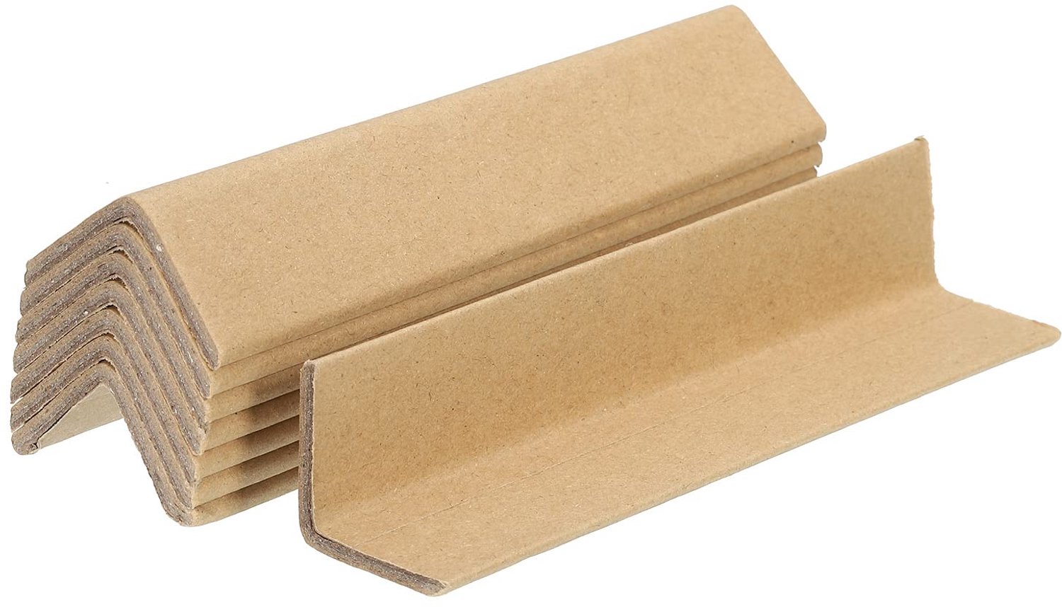 PATIKIL Verstelbare Kartonnen Hoek Protector Pakket Frame Beschermers L Vormige 150x30mm Dikke 3mm voor Kunst, Verpakking, Verzending, Pack van 50