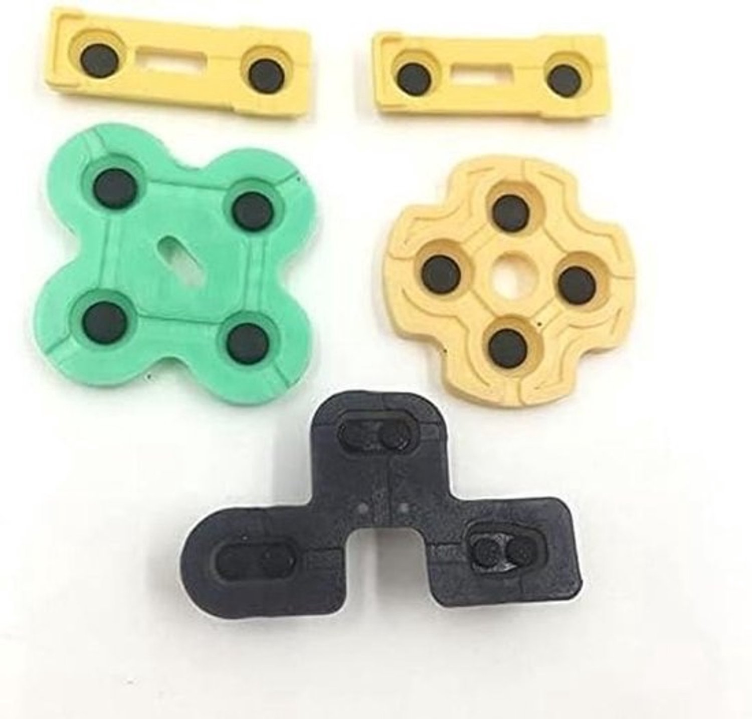 Vervangende Rubber Knoppen voor PS2 Controller - Geleidende Pads