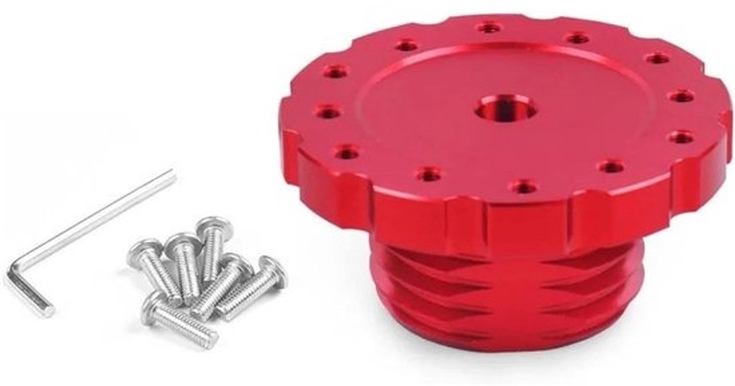 Stuuradapter - Race Adapter - Simulator Upgrade - Duurzame Aluminiumlegering - 75 mm - Zwart