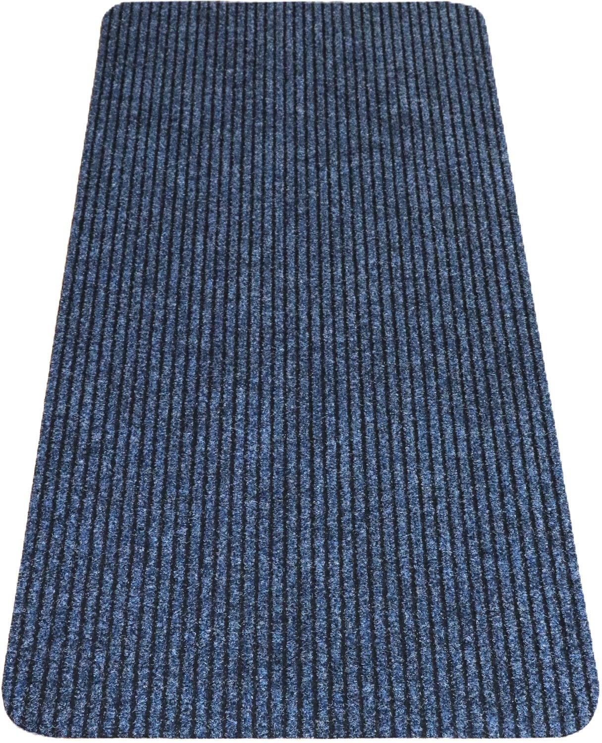 Prima Heavy Duty - Deurmat - Loper - Schraapmat - Ribbel - blauw - 70x140cm - antislip
