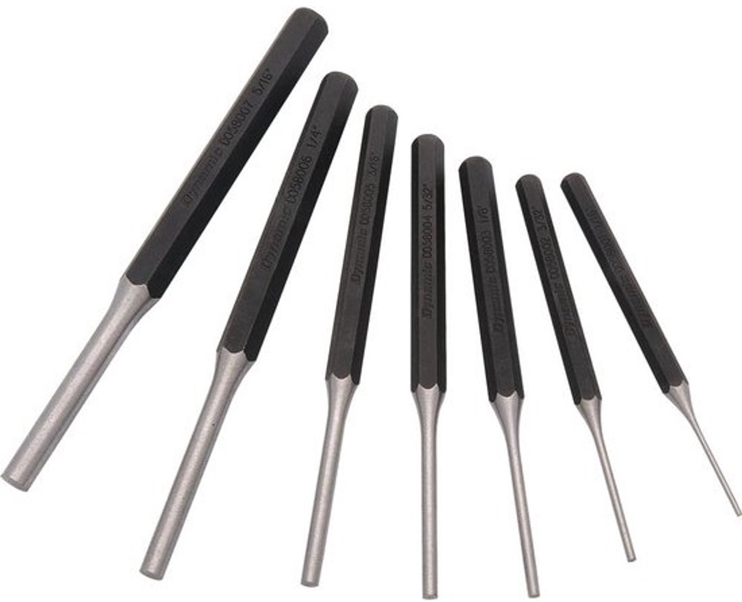 Punsch Tool Set - Metaal Werk - Precisie Werk - 7 Delig - 1/16" tot 5/16"