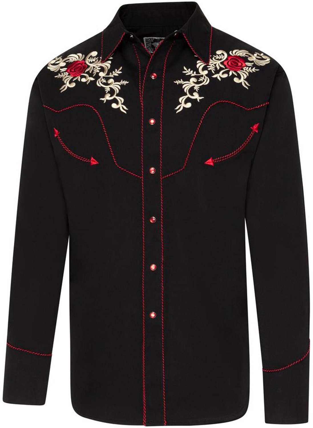Heren Western Blouse Overhemd Milton Stars&Stripes maat L