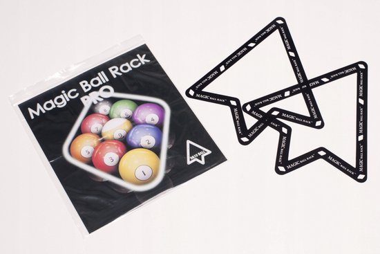 2x Rode Magic Ball Rack Sjabloon voor Poolbiljart 9 & 10 Bal — afbeelding 2