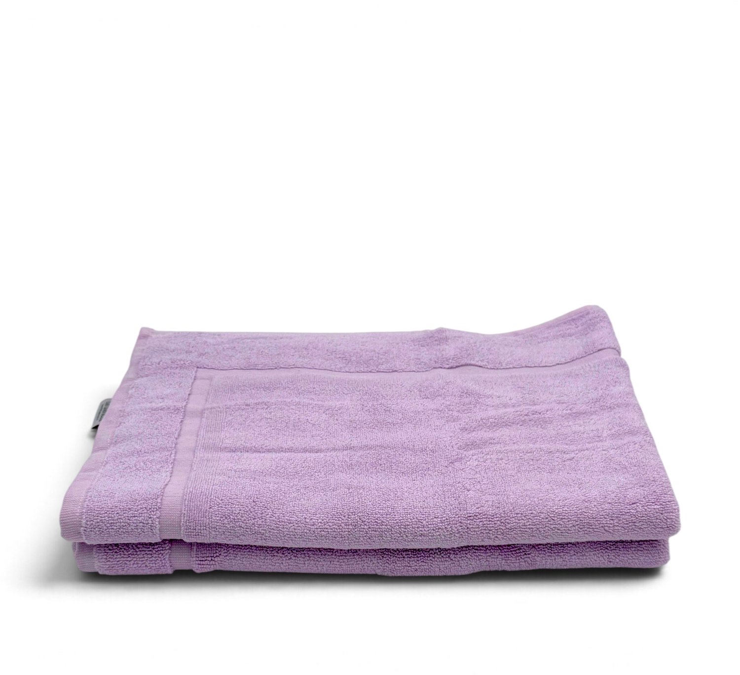 The Linen Room Badmat – 50 x 70 cm – Set van 2 – 100% Egyptisch Katoen – 800 gram/m2 – Extra Dik & Hoog Absorberend – Lila