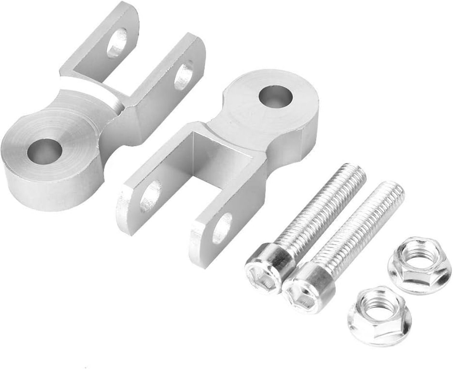 Motorrad schokdempers riser achter - 2-delige aluminium legering - 5 cm verhoging - eenvoudig te monteren - ShopVlot