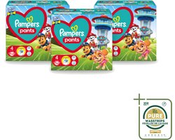 3 x Pampers – Luierbroekjes – Pants Paw Patrol Maat 4 – 72 Luiers - Wasstrips - Baby Luier - Luierbroek - Droge Luier - Luier Voor Baby - Luier Met Print