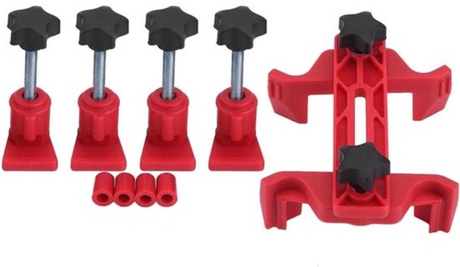 Gereedschapsset Motor - Nokkenas Tool - Motor Reparatie - 9 Delig - Compact Ontwerp - Zwart
