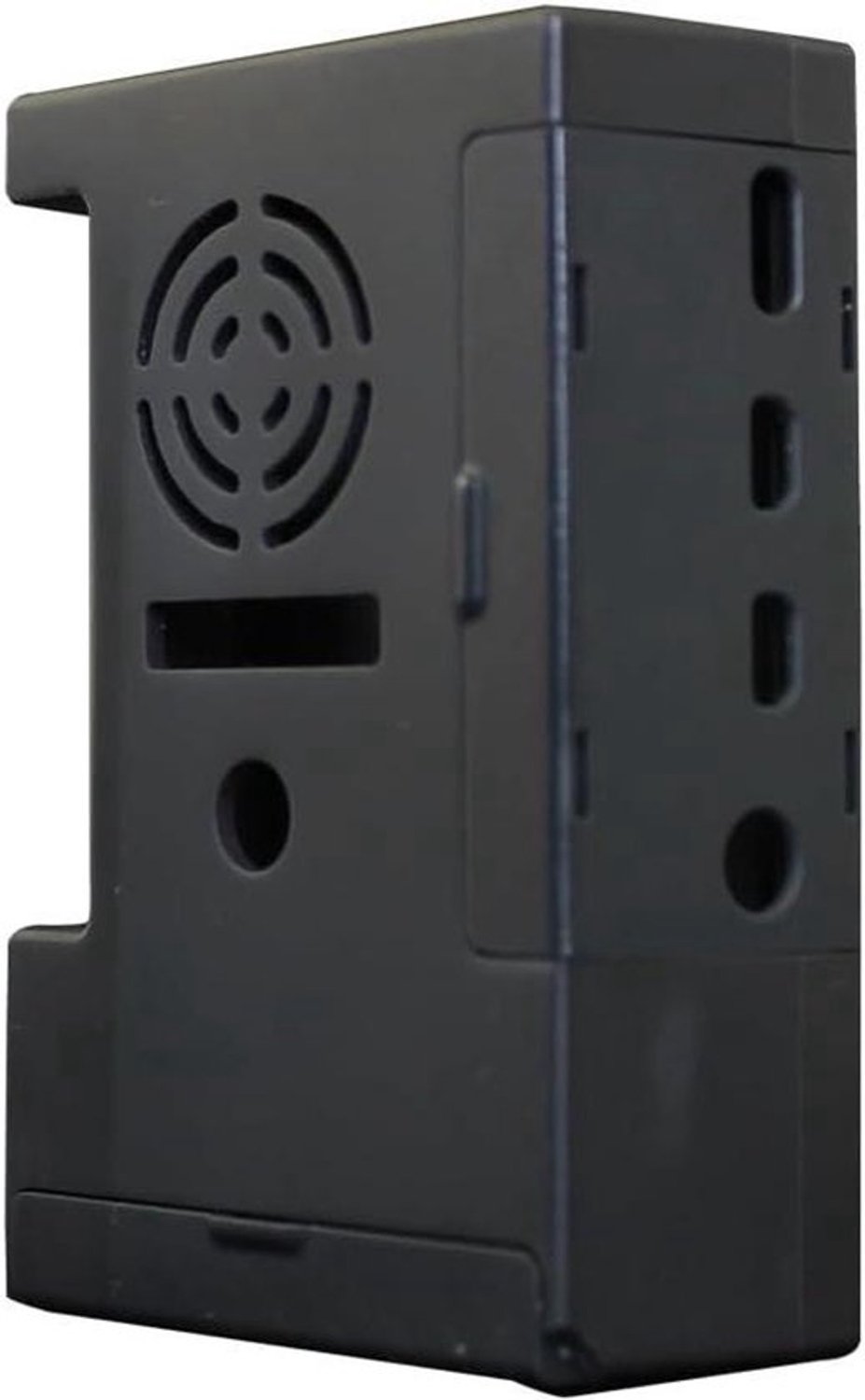 PiShell 2: De ultieme beschermhoes voor Raspberry Pi 4, 3, 2 Model B, ABS Raspberry Pi 4/3/2 Model B behuizing (zwart)