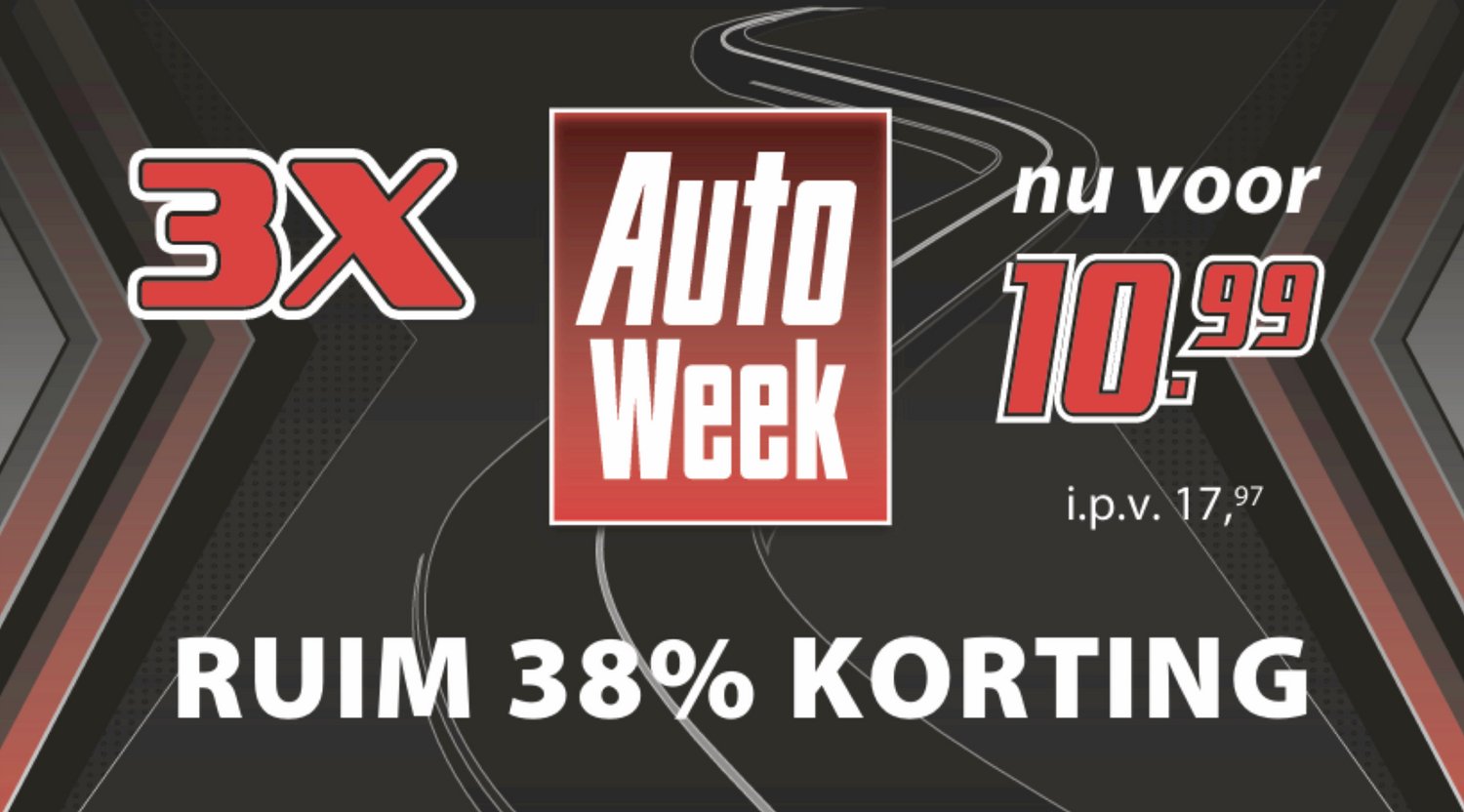 Pakket 3x AutoWeek - Magazine voordeelpakket: AutoWeek 37 - 38 - 39