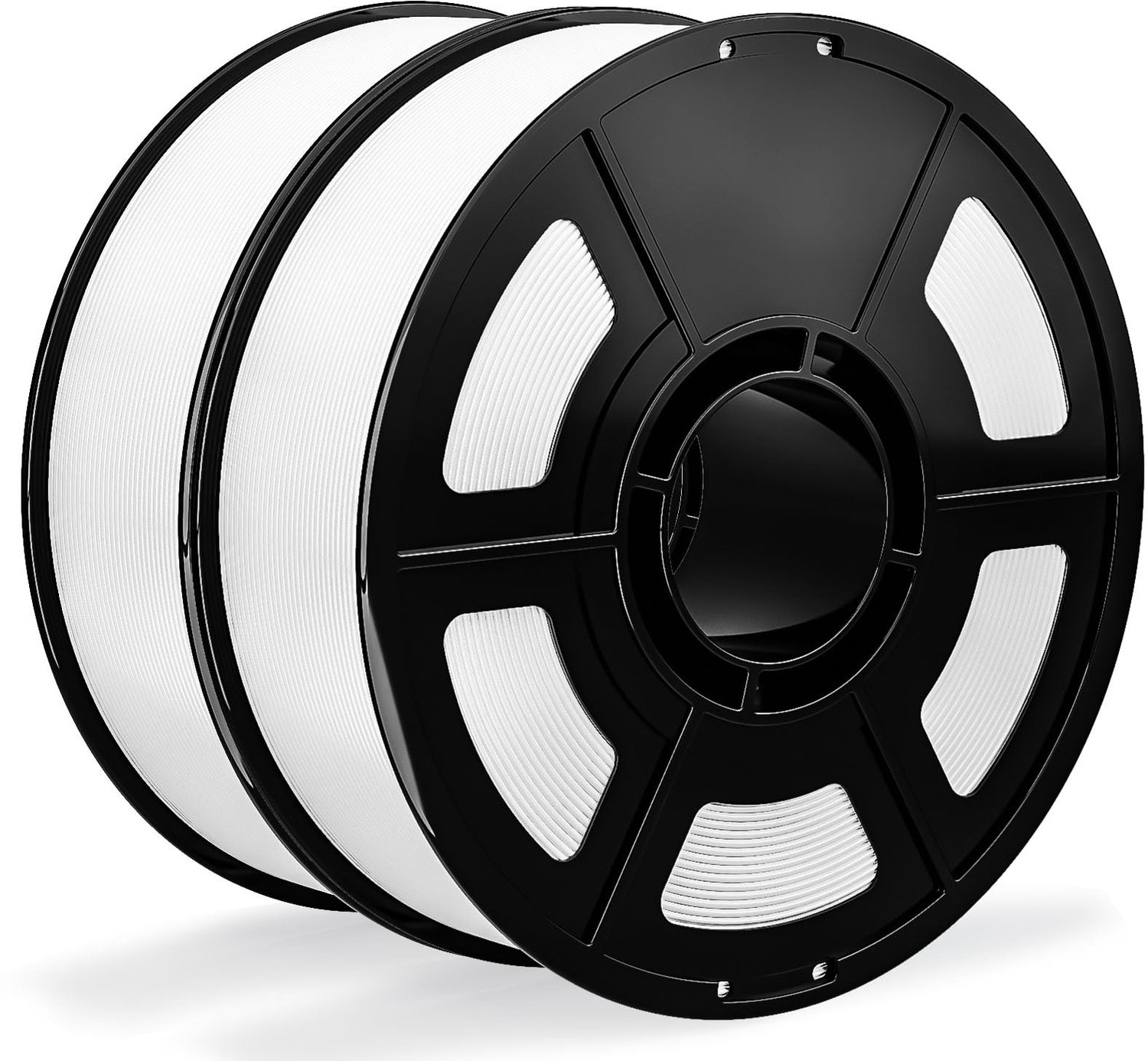 IEMAI ASA Filament 1.75mm 2KG, Wit ASA Filamenten voor 3D-Printen, UV-resistant, Witterungsbeständig, Hitzebeständig - ShopVlot