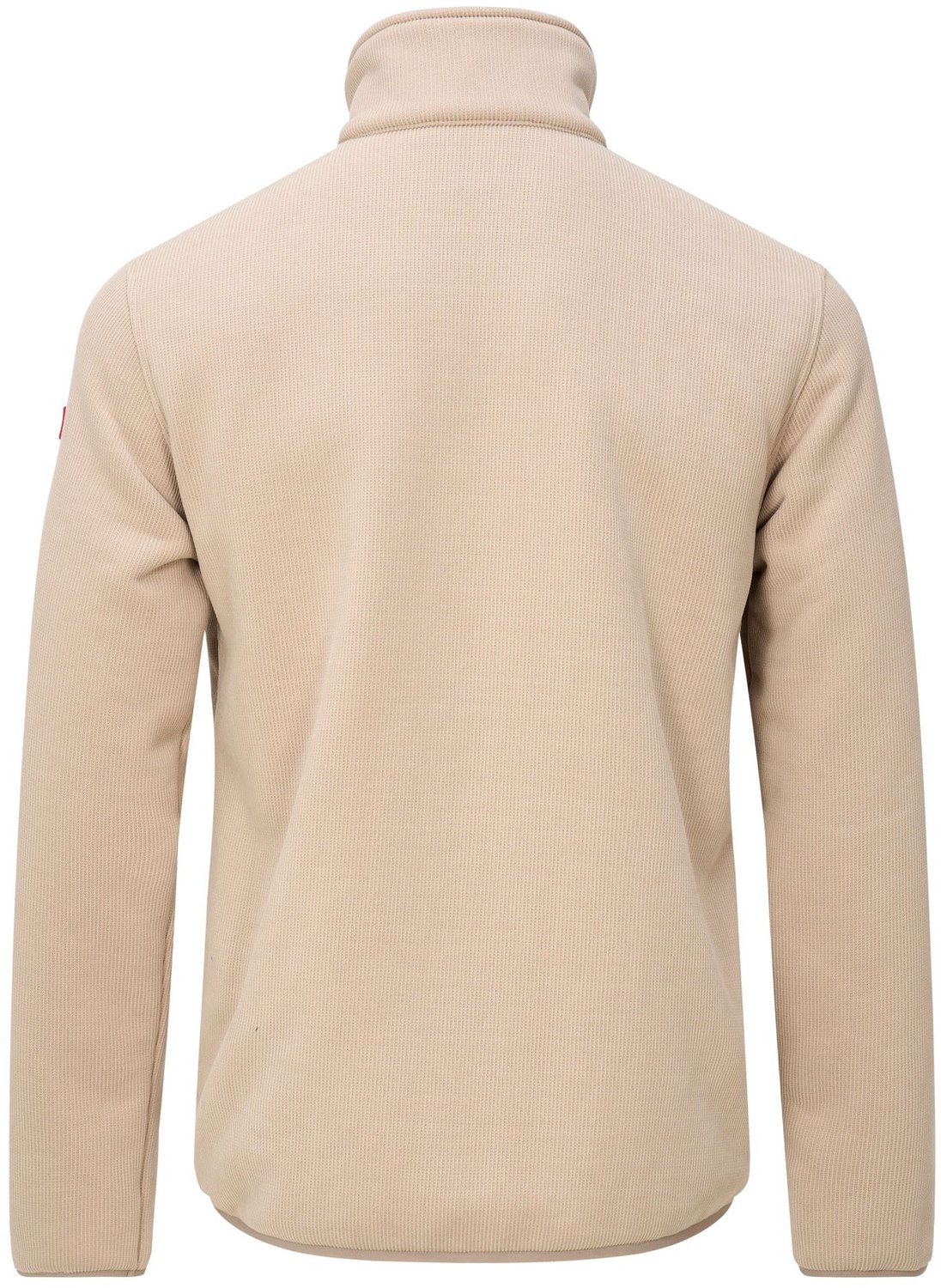 NORDBERG casper fleece jack Fleece sweater met rits heren Zand Geel