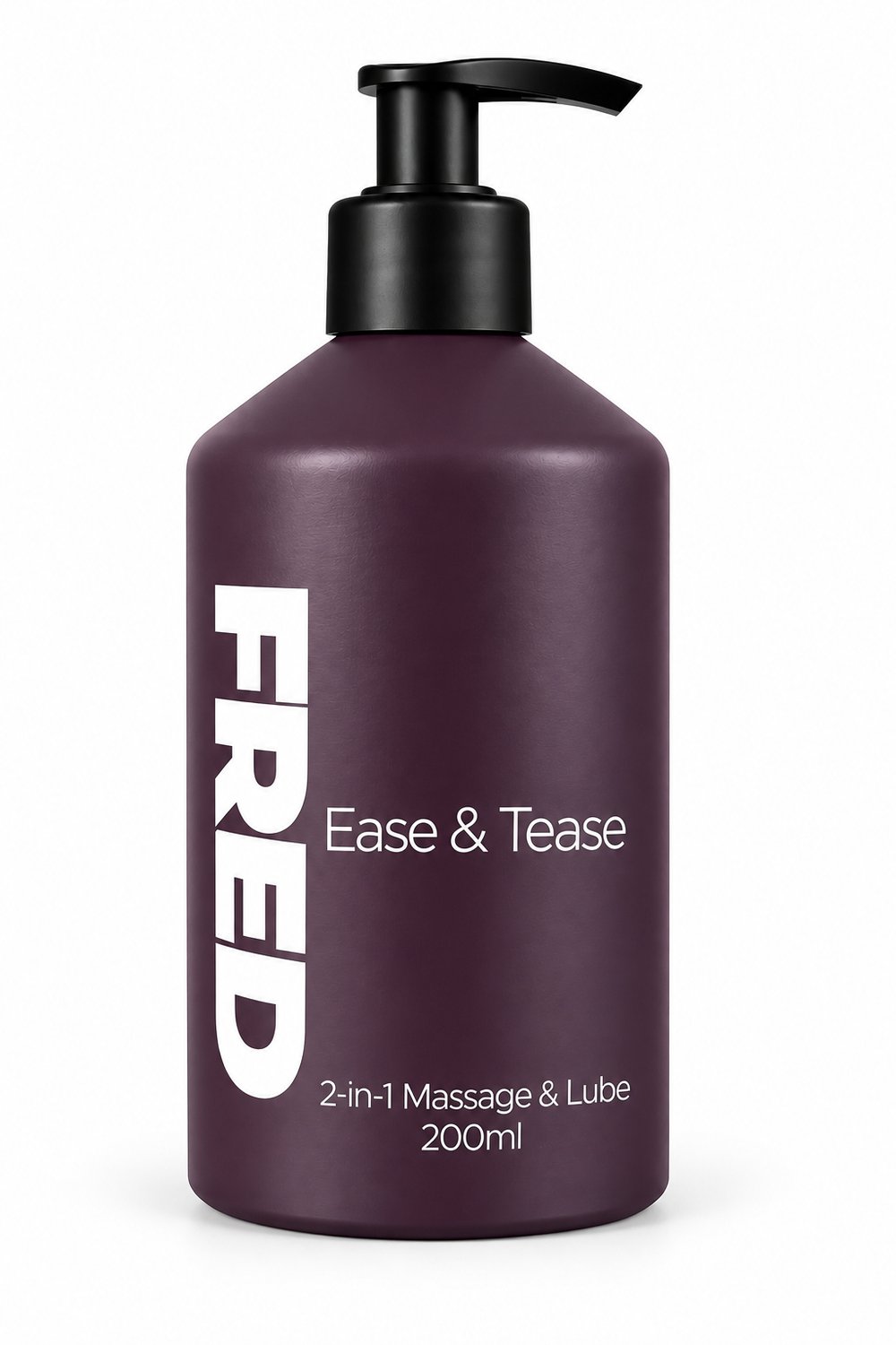 FRED 2-in-1 Massage & Glijmiddel 200ml op waterbasis - Aluminium fles