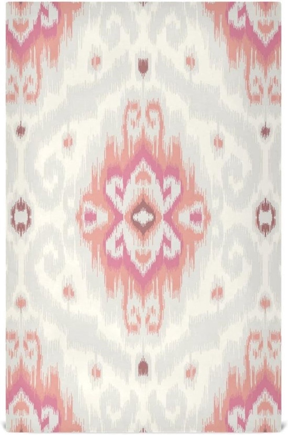 Dienbladen Set - Keukendoeken Theedoeken - Keuken Opruimen - Zijdeglans Polyester - 71 x 46 cm - Roze Boho