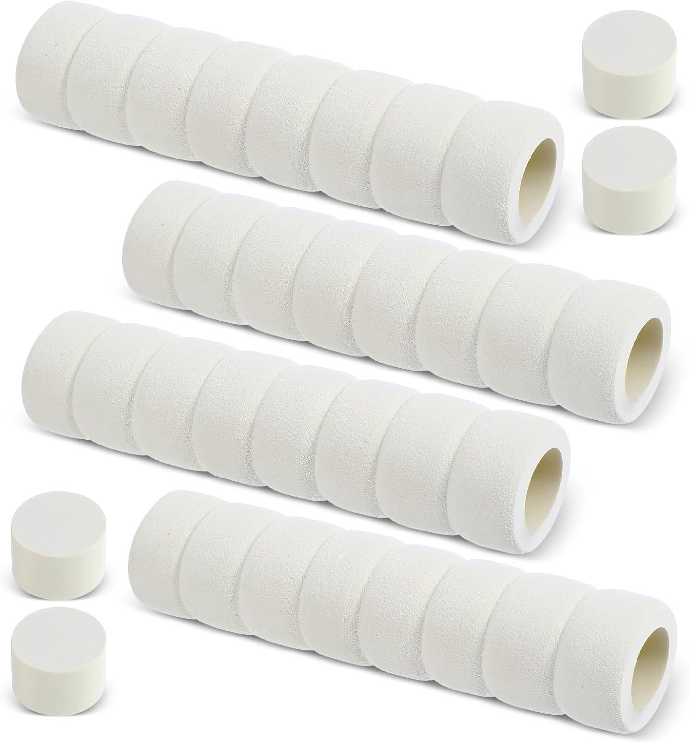 Set van 4 Deurhendel Buffers - Beschermcovers voor Deurhandgrepen - Geluidsdempers en Stootbescherming