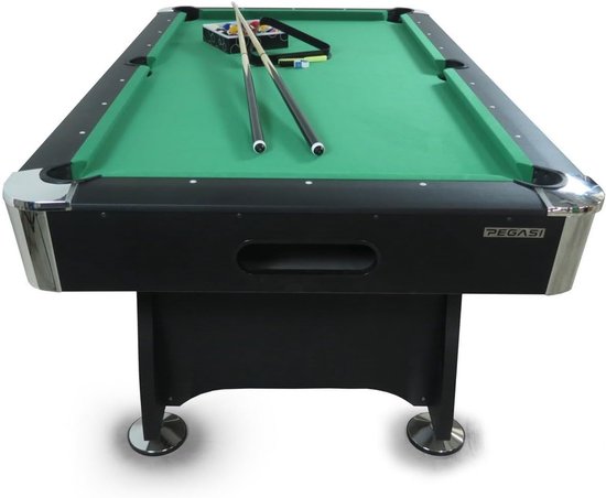 Pooltafel 8ft - Robuust ontwerp - Automatische ballenretour - Compleet accessoirespakket - ShopVlot — afbeelding 5