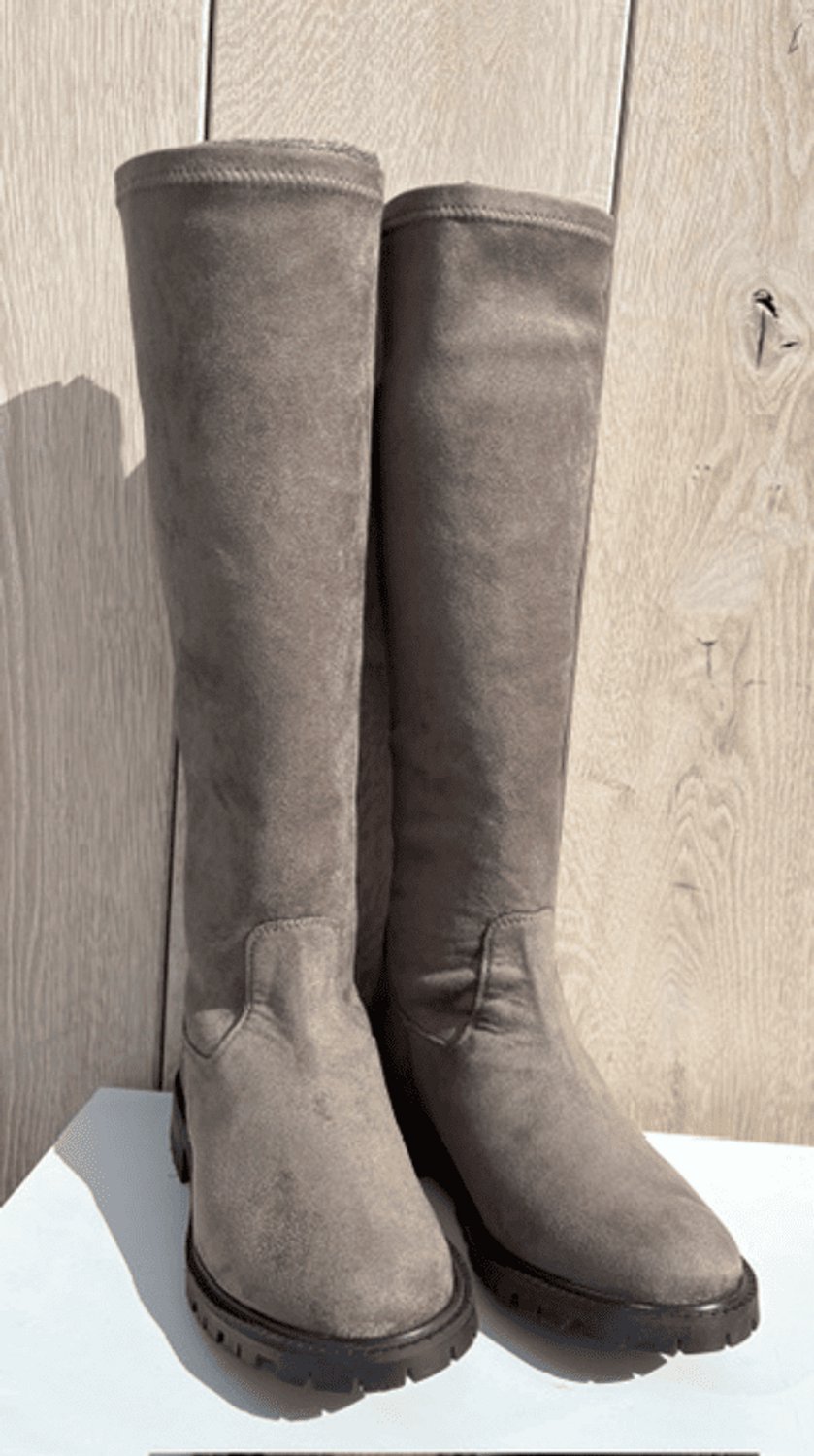 Pedro Miralles Dames Laars | Taupe | Maat: 41