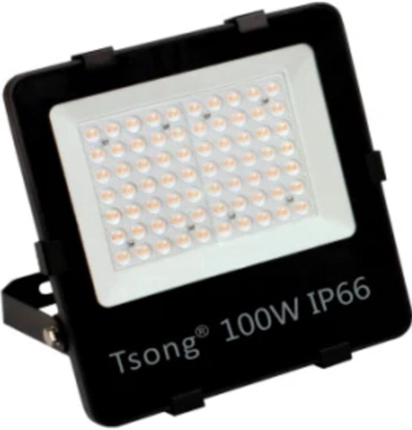 LED Schijnwerper 100W - 15.000 lm - Daglichtwit 6000K - 150 lm/W - 90° - IP66 - Terrein- & Gevelverlichting - 5 jaar garantie