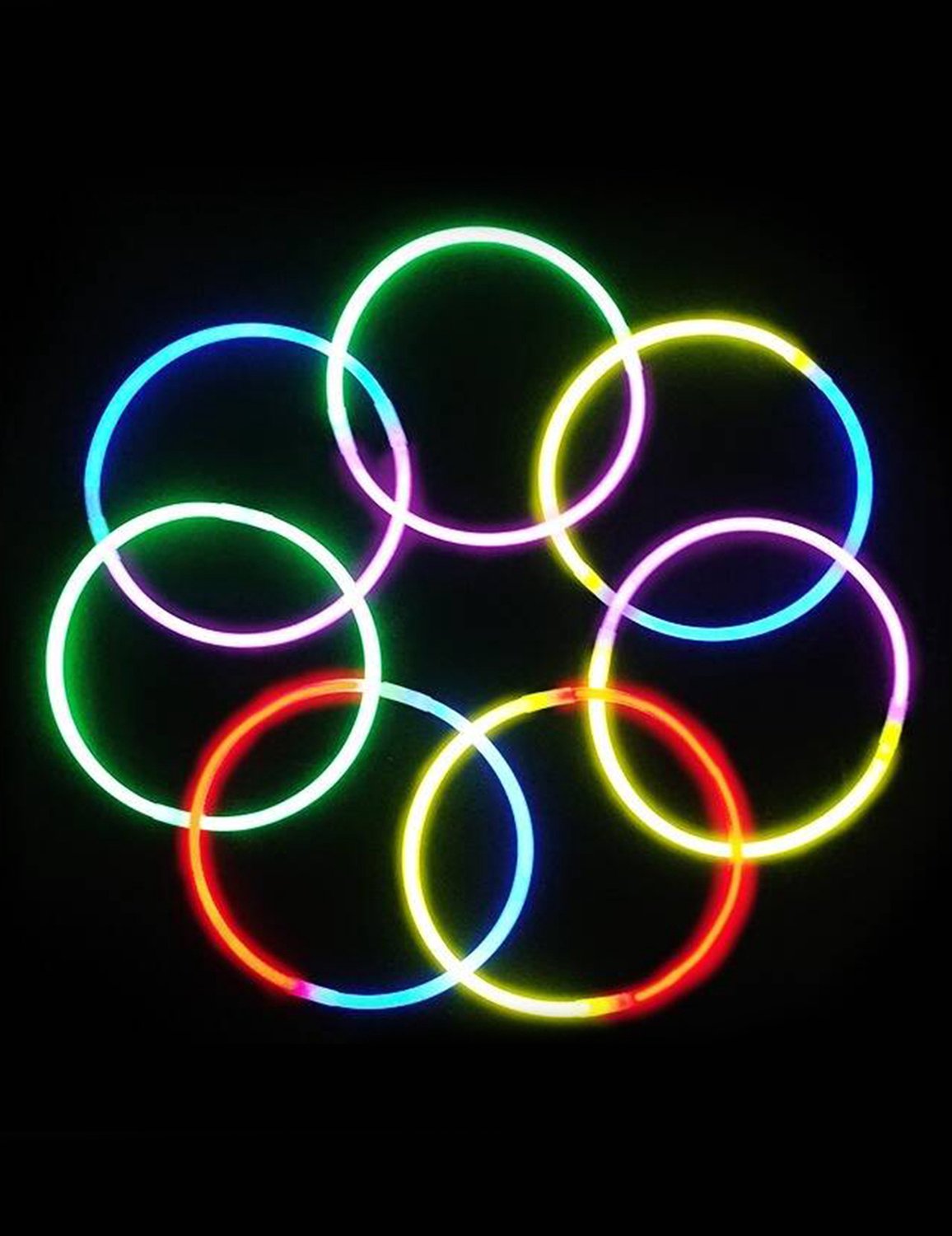 Armbanden Neon Licht (100st)
