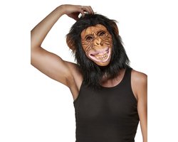 Vegaoo - Integraal apen masker voor volwassenen