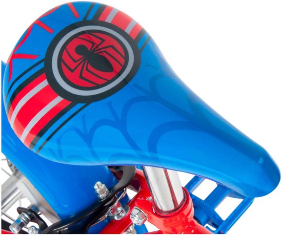Spider-Man Kinderfiets - Jongens - 16 inch - Rood - Twee handremmen — afbeelding 4