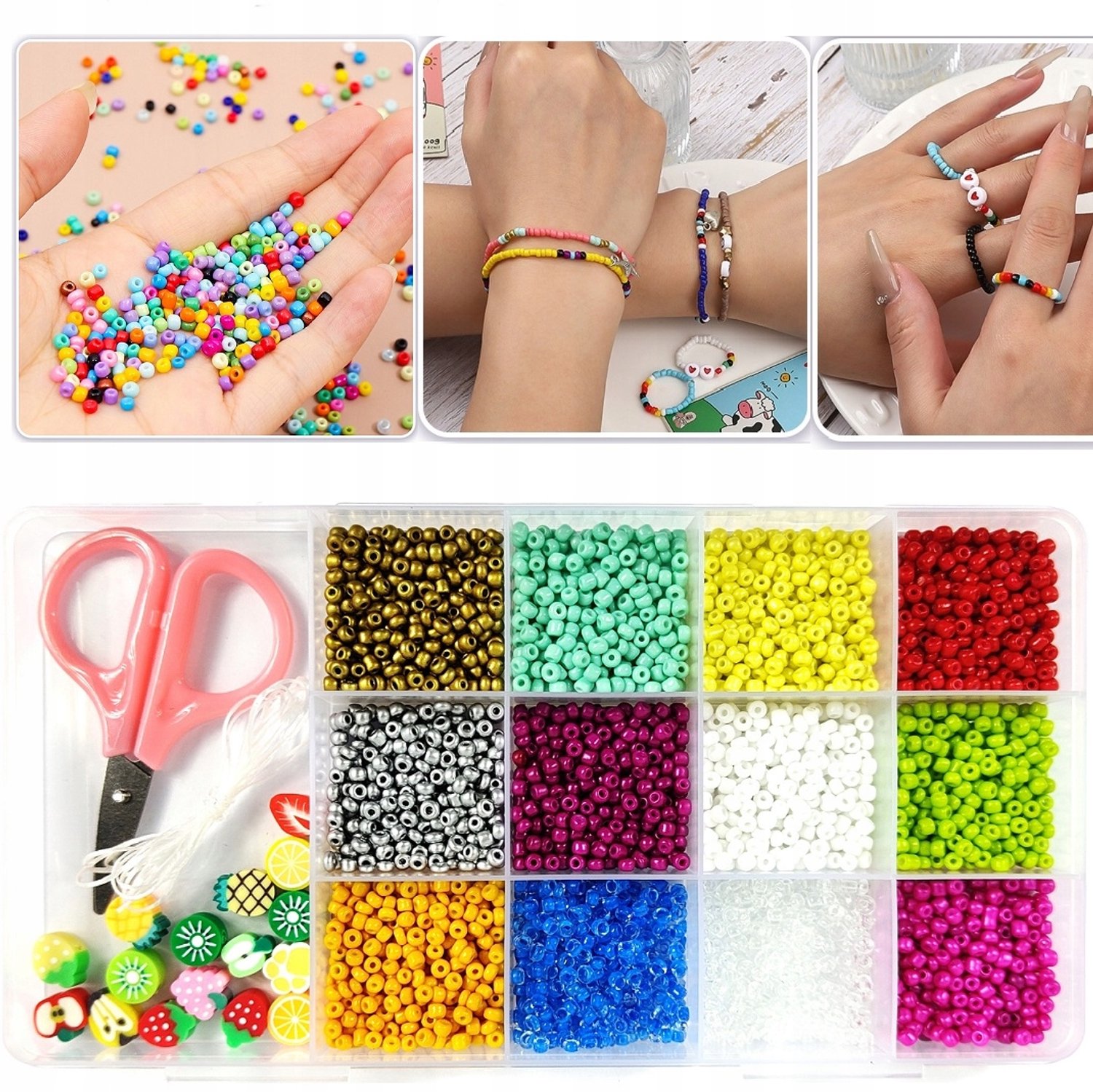 Kralen Set voor Kinderen: Maak Zelf Sieraden