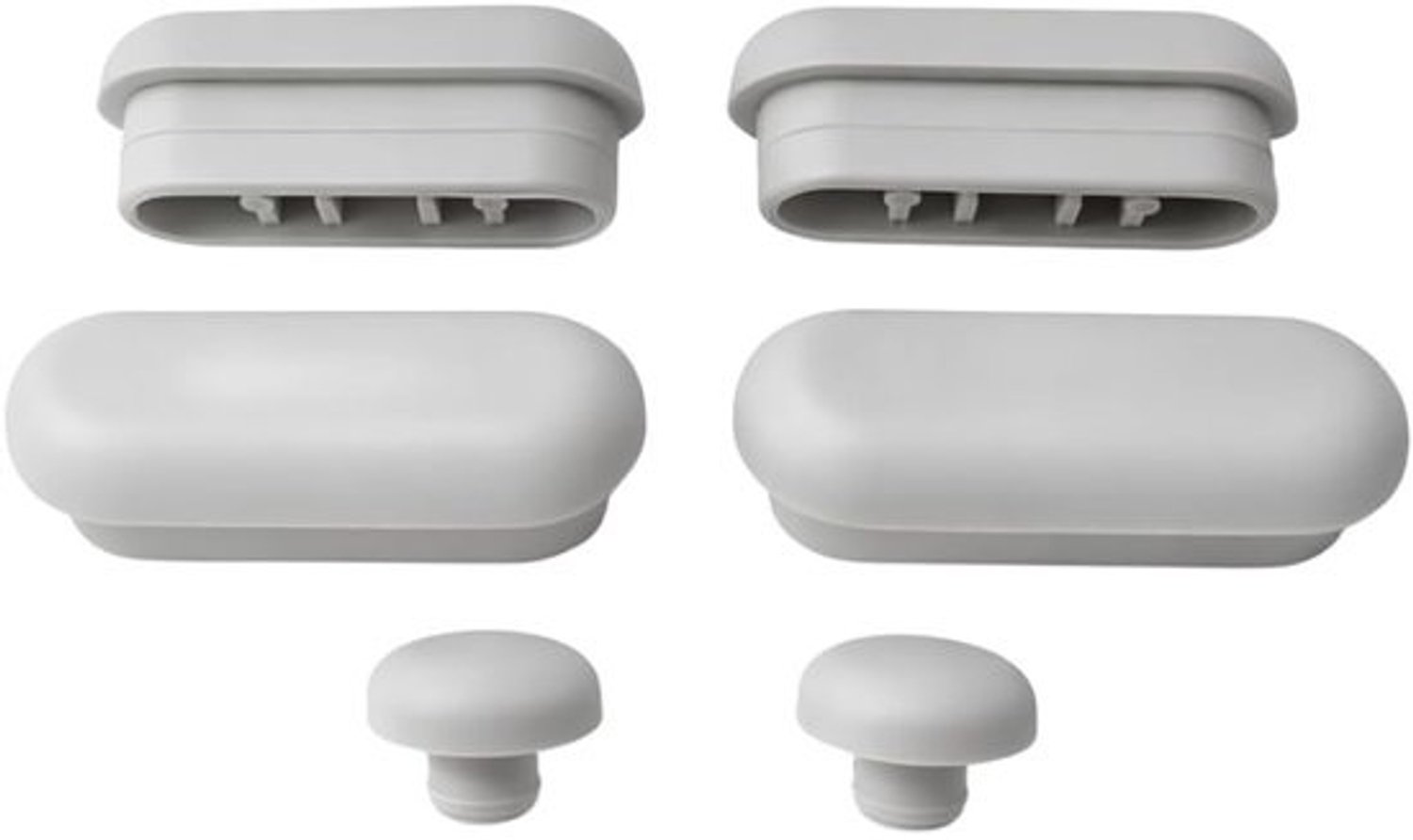 Toiletbril rubber - Toiletring onderdelen - Toilet reparatie - Set van 6 stuks - H4 H6 H8 H10 H12