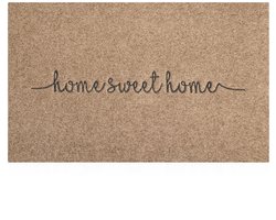 Lzuso Deurmat Home Sweet Home Welkom matten buiten en binnen duurzaam laag profiel antislip front welkomstmat voor - ShopVlot