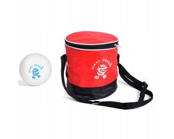 Giant Dragon Tafeltennisballen 144 Stuks Wit met Tas