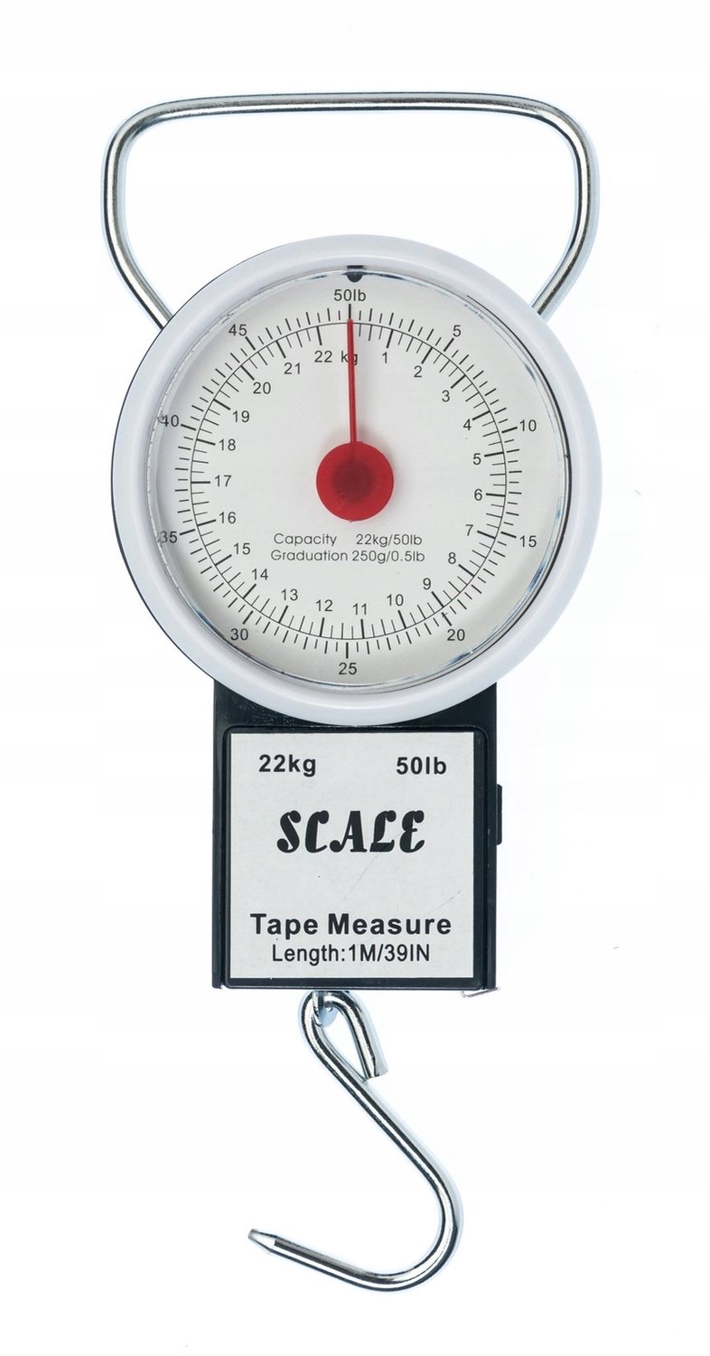 Jaxon Visweegschaal 22kg met 100cm Meetlint
