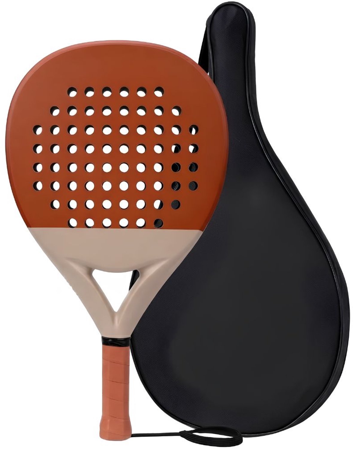 KLS® Padel Racket - Padel - Padelrackets - Terracota - 45cm x 25cm x 1cm