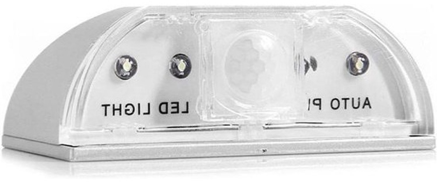 Bewegingsmelder Sleutelgat - Deurverlichting Nachtlampje - Snel Deur Openen - Automatische Sensor - 4.5x4.5x3 cm - Zilver