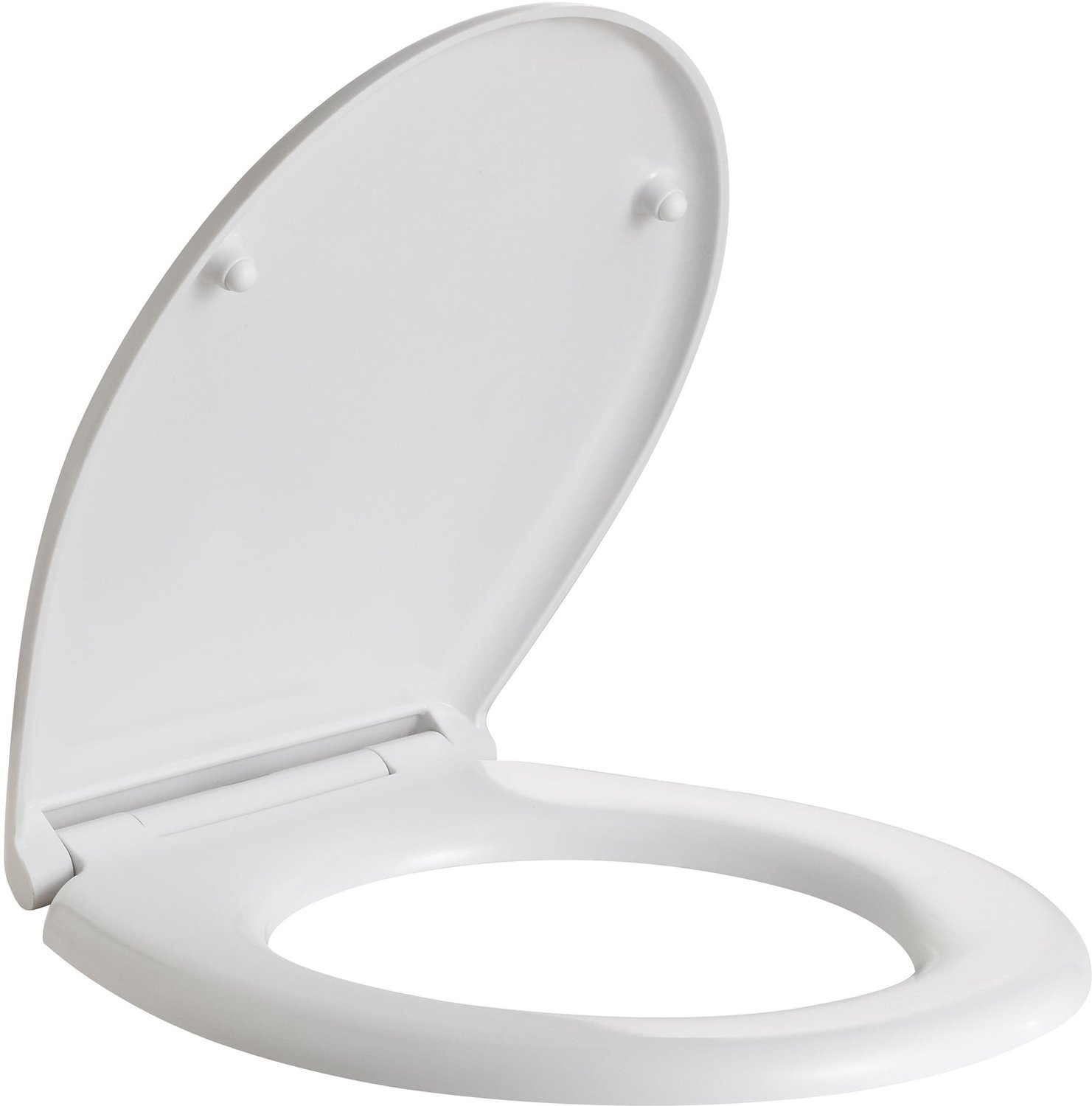 ALONI ECO Elvia Toiletbril - Soft Close & Quick Release - Glanzend wit