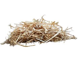 Anibest Natuurlijk stro voor kleine dieren, 100% natuurlijk strooisel voor alle knaagdieren en kleine dieren, konijnen, hamsters, cavia's enz. Absorbe