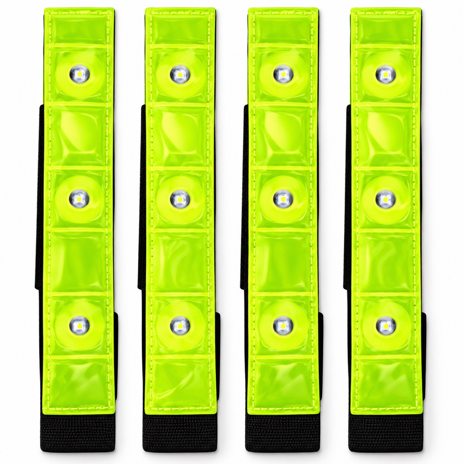 Valero LED Hardlooparmband Reflecterend – Veiligheidslicht voor Hardlopen, Fietsen & Wandelen – Lichtgevende Armband – 1 Stuk