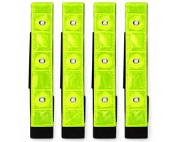 Valero LED Hardlooparmband Reflecterend – Veiligheidslicht voor Hardlopen, Fietsen & Wandelen – Lichtgevende Armband – 1 Stuk