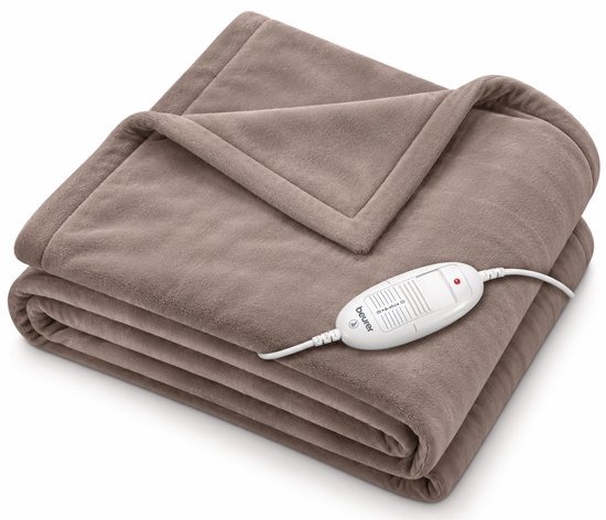 Beurer HD 75 Warmtedeken 180x130 cm Cosy Taupe 110W