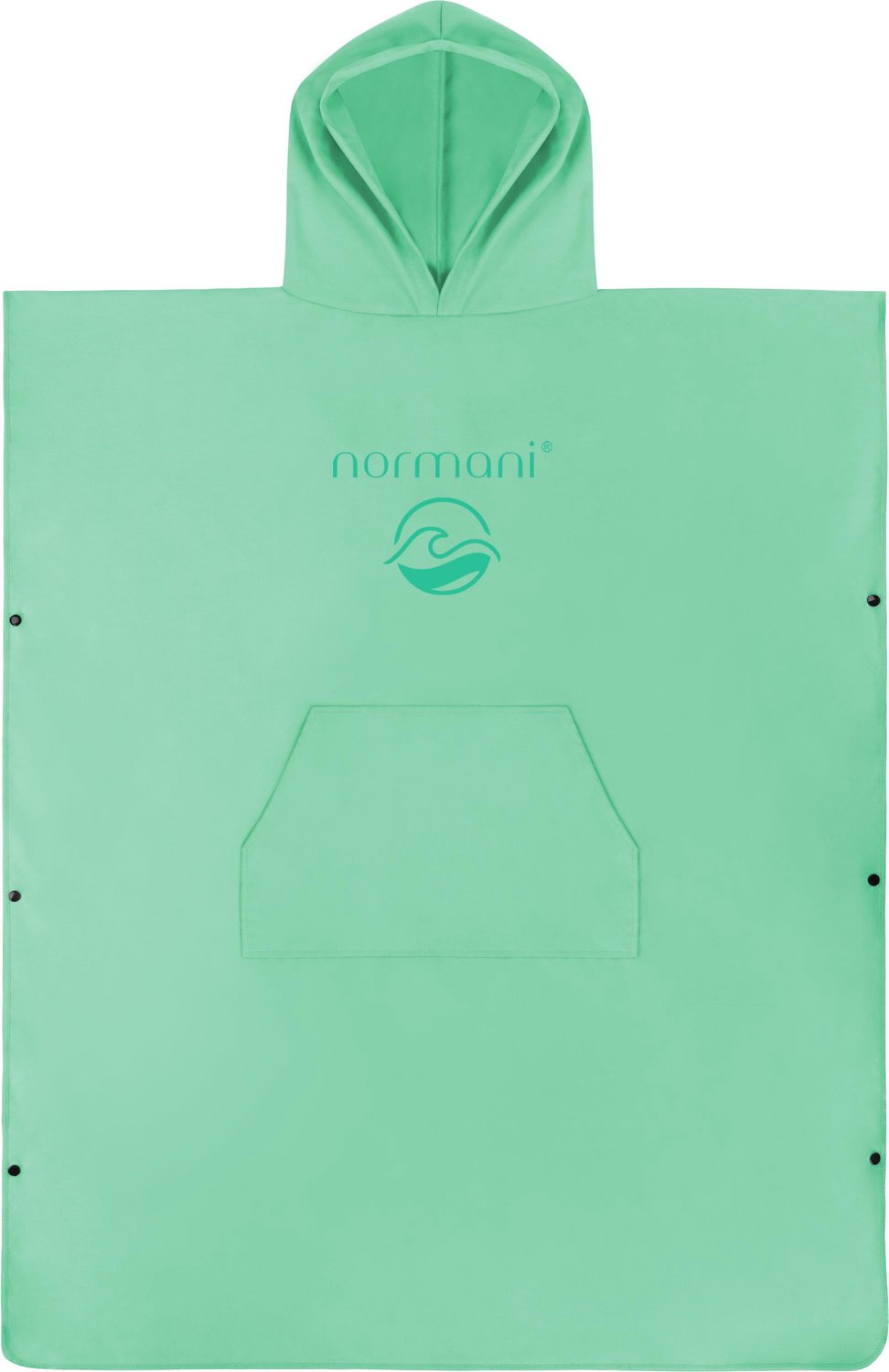 Zachte microvezel-badponcho „Nosara“
