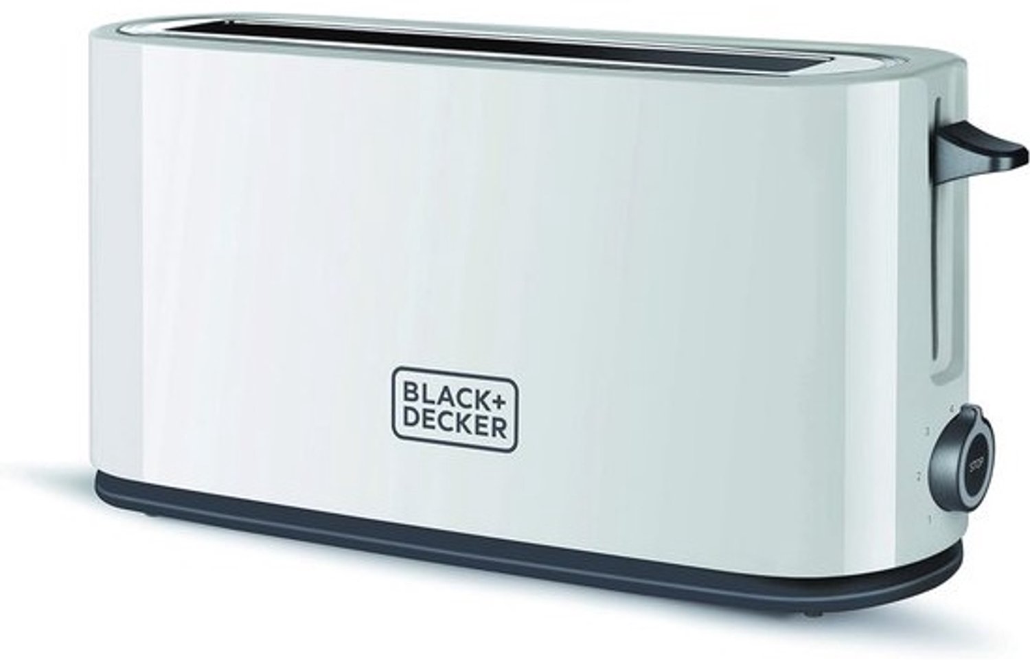Broodrooster 1000 W - met extra lange sleuf - en 7 bruiningsniveaus