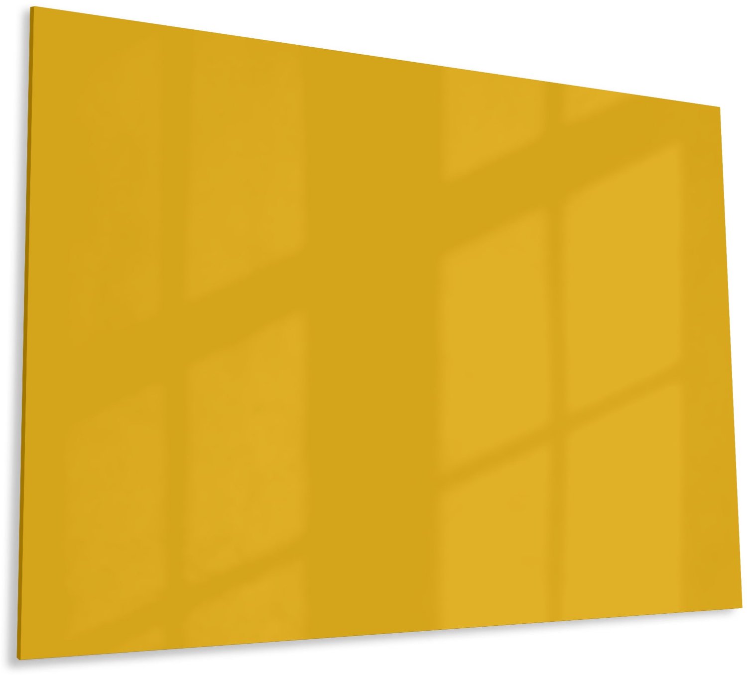 Mydesignglas Glazen Whiteboard - Gehard Glas - Magneetbord - Memobord - Magnetisch - Krasbestendig - Frameless -120x60cm - Royal Gold