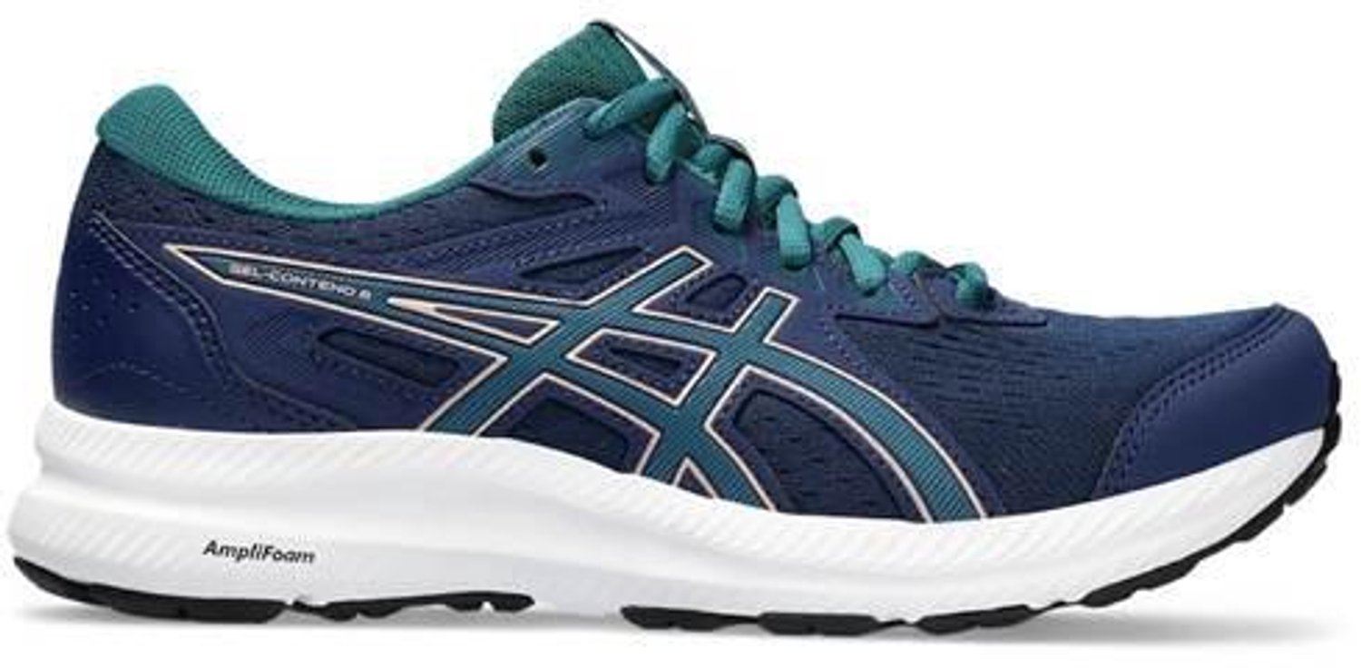 Asics Gel-contend 8 Hardloopschoenen 1/2 Vrouw Blauw