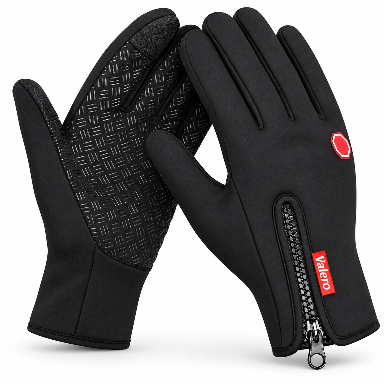 Valero Handschoenen – Winddicht & Warm – Touchscreen – Maat S – Voor Fietsers & Wandelaars – Zwart